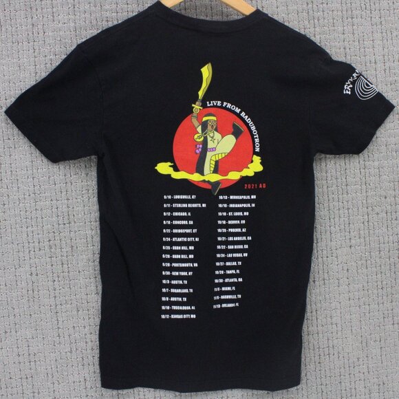 erykah badu Shirt Unisex Medium M Black BADUBOTRON ONNA—MUSHA TOUR Cotton - Picture 1 of 7